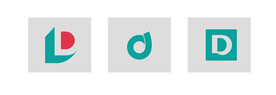 创意字母d标志