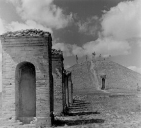 陕西老照片兴平县茂陵1947年