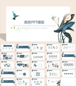通用商务风PPT模板