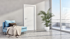 室内落地窗阳光背景