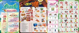 春暖花开烧烤季防晒季DM单页