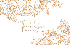 艺术手稿插画玫瑰蔷薇