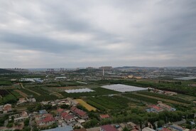 航拍村庄