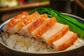 叉烧饭   美味  腊味