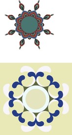 敦煌天井花