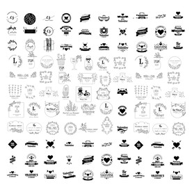 欧式矢量花纹花边边框图片