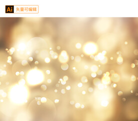 金色梦幻灿烂背景