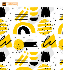 手绘涂鸦元素素材