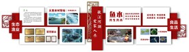三峡渔形象墙