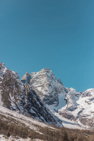 冬季雪山