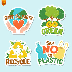 回收环保贴纸