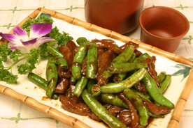 杭椒炒牛柳