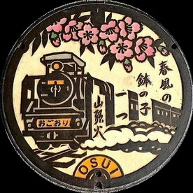 井盖涂鸦