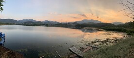 仙女湖晚霞
