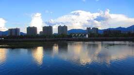 江边风景  景色素材 河边美景