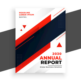 宣传单年报画册封面