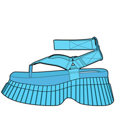  夹角凉鞋