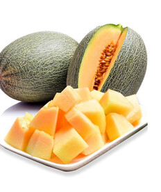 新鲜水果哈密瓜图片