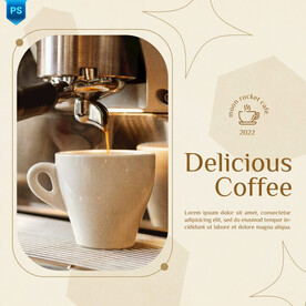 咖啡宣传单