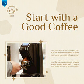 西餐厅海报模板