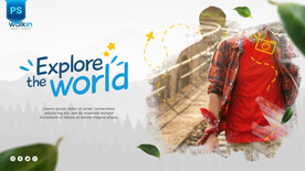 旅行海报宣传页