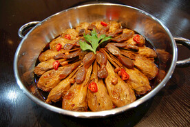 干锅鸭头