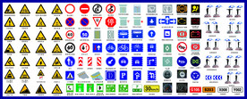 道路考试标识.