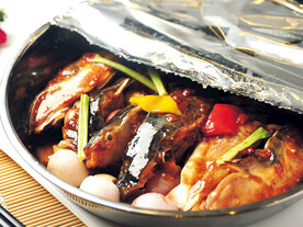 古法铜盆焗鱼头