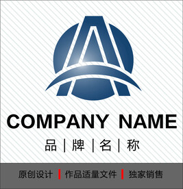 A 字母logo