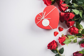 七夕礼品与玫瑰花