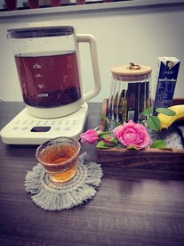 办公桌一角