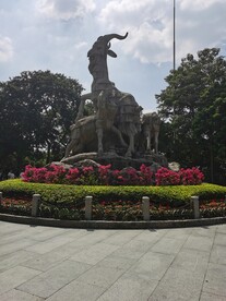 越秀公园五羊雕塑