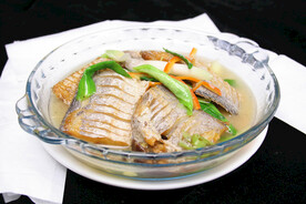 煎煮咸带鱼
