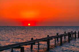 海上黄昏
