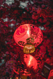 复古红色灯笼