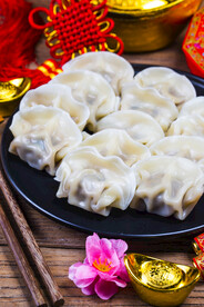 手工水饺美食