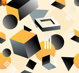 抽象几何体背景