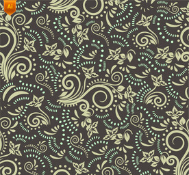 华丽藤蔓花纹壁纸