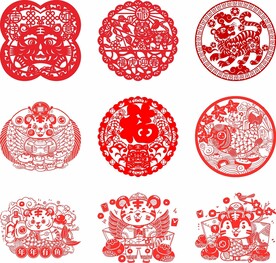 虎年剪纸