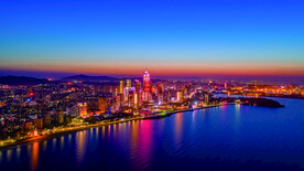 烟台海岸夜景