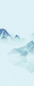 水墨山水画古风