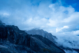 玉龙雪山 黑白雪山 