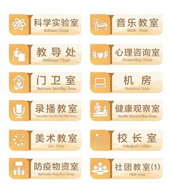 办公室科室牌