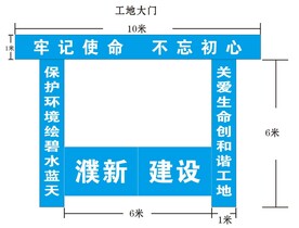 工地大门