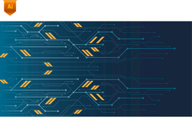 电子电路科技背景