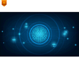 智能大脑科技背景