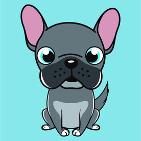 狗狗矢量素材插画