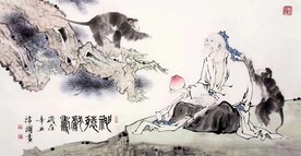 神猿献寿
