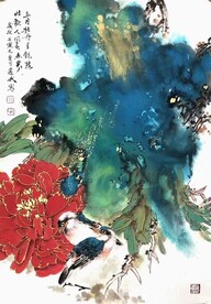 三月牡丹呈盛艳
