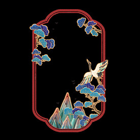 国风元素装饰框